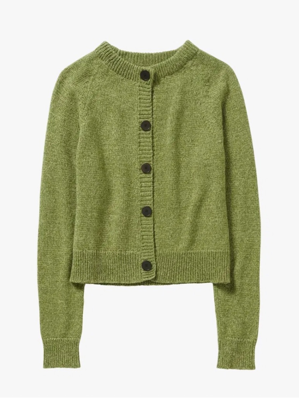 TOAST Wool Cotton Raglan Cardigan - Picture 9 of 10